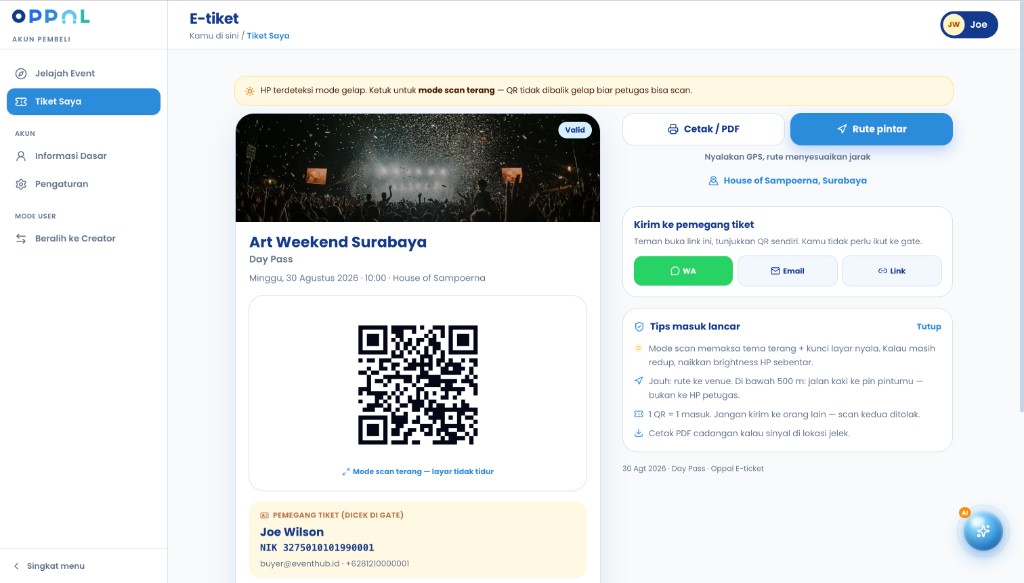 Mulai Event Platform